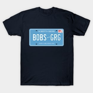 Bob's Garage License Plate T-Shirt